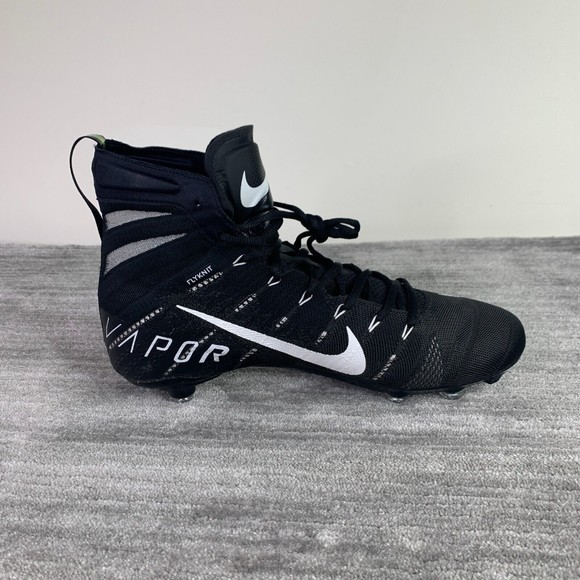 Nike Vapor Untouchable 3 Elite Flyknit Football Cleats Mens Size 12.5 BV6699-001 - Picture 6 of 8